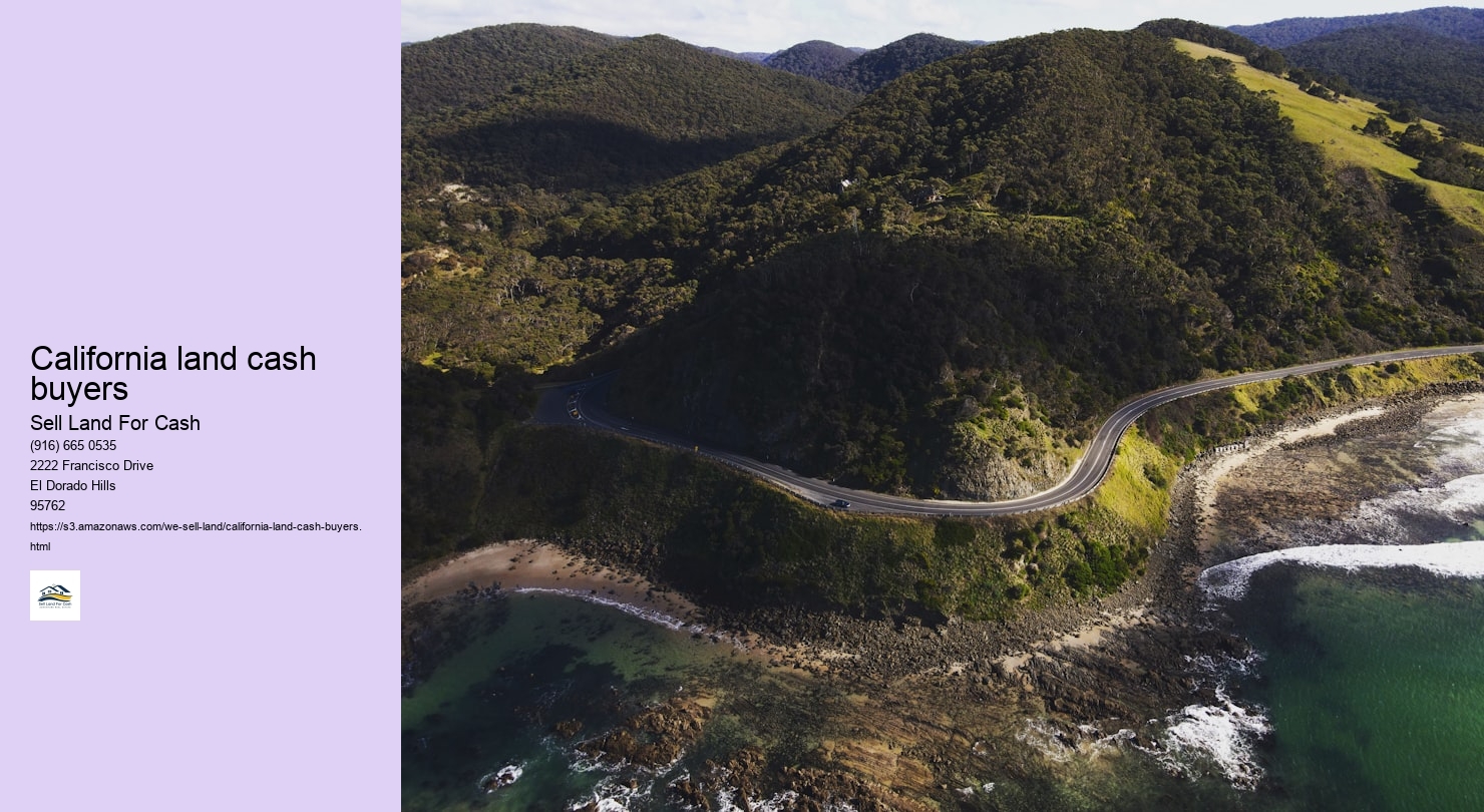 California land cash buyers