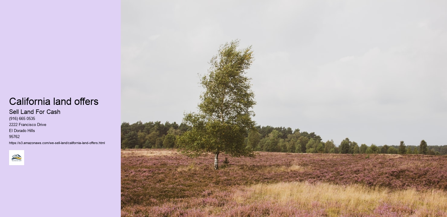 California land offers