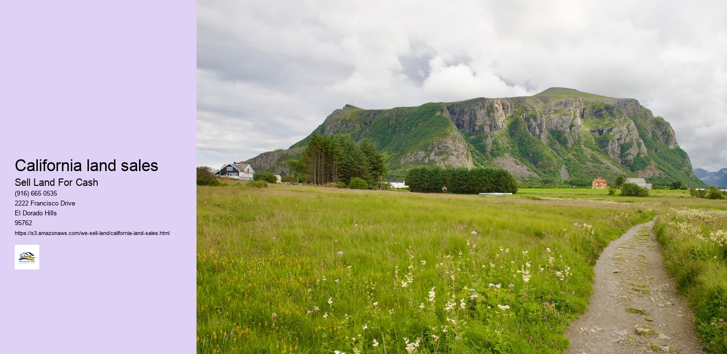 California land sales