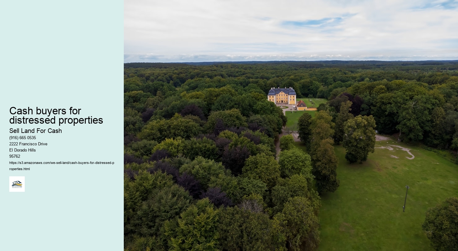 Cash buyers for distressed properties