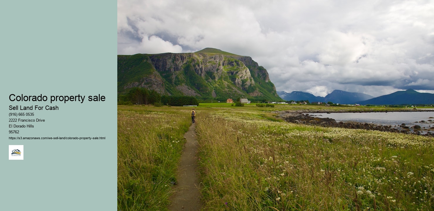 Colorado property sale