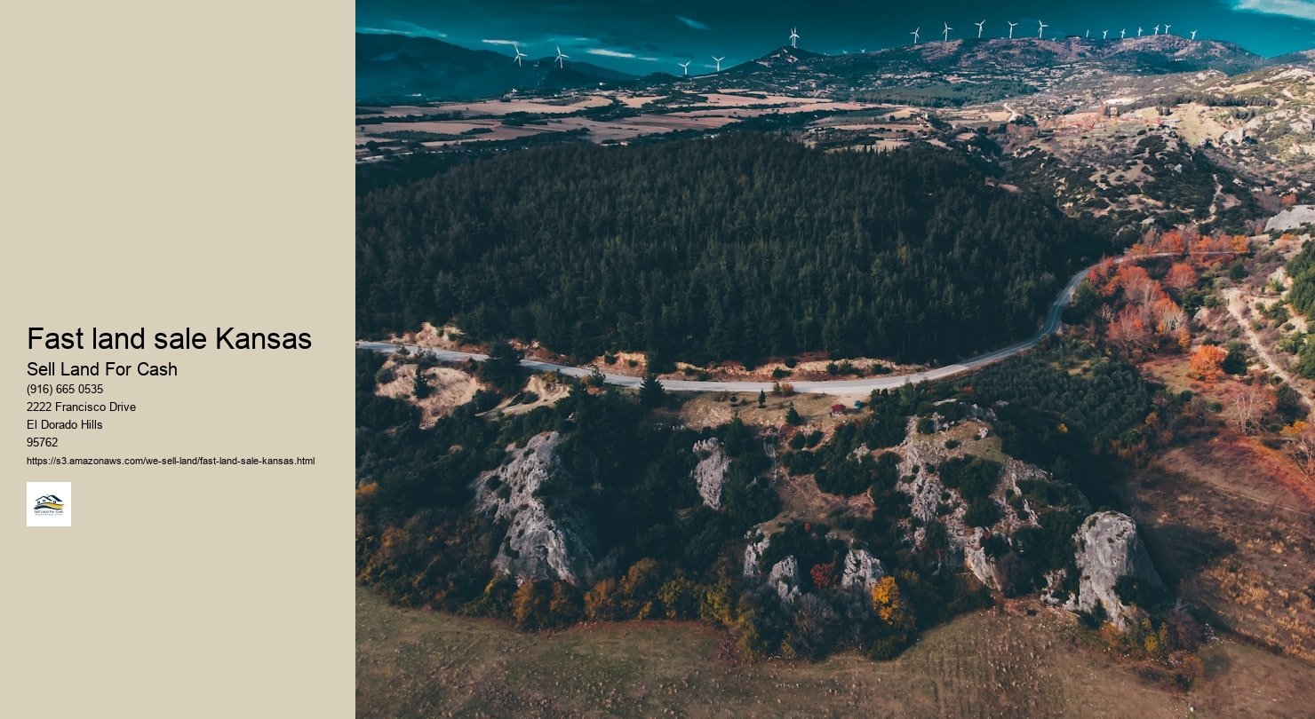 Fast land sale Kansas