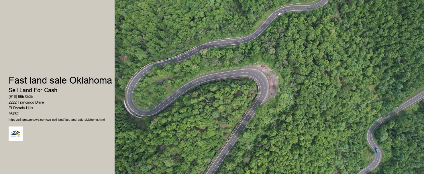 Fast land sale Oklahoma