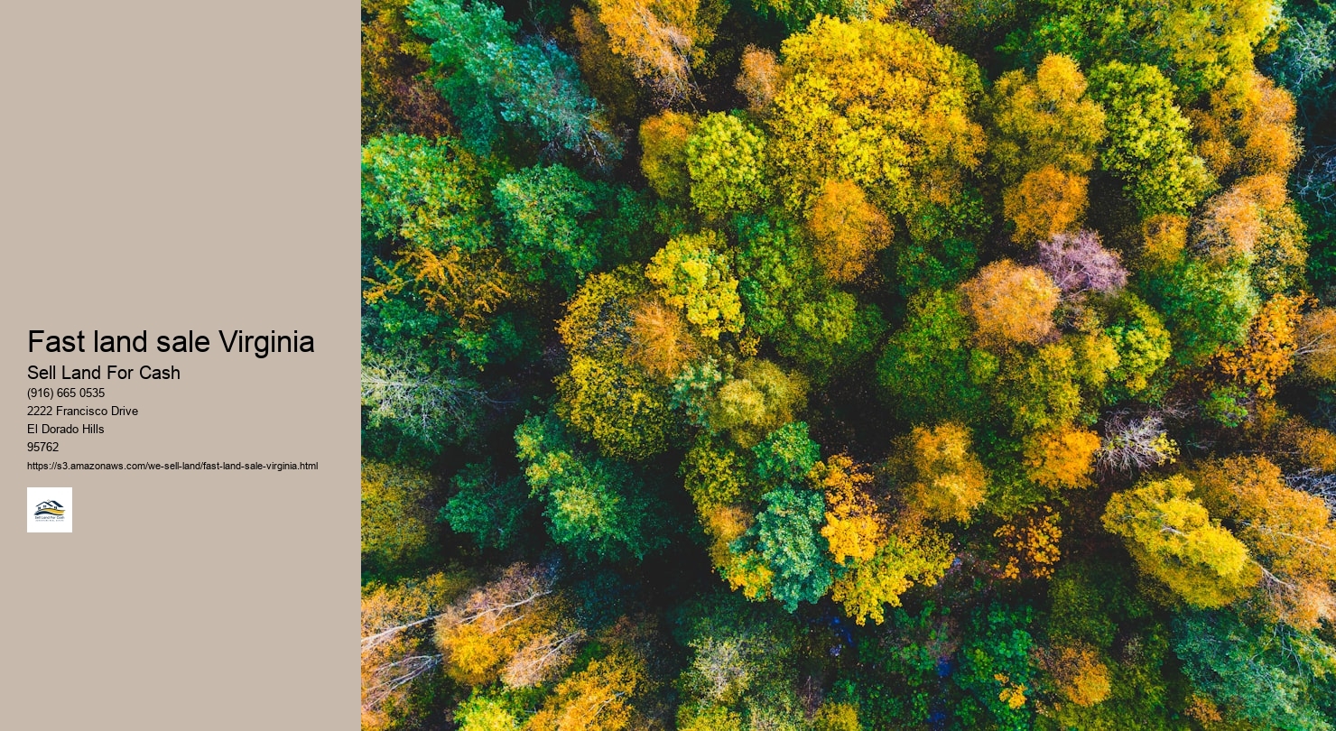 Fast land sale Virginia