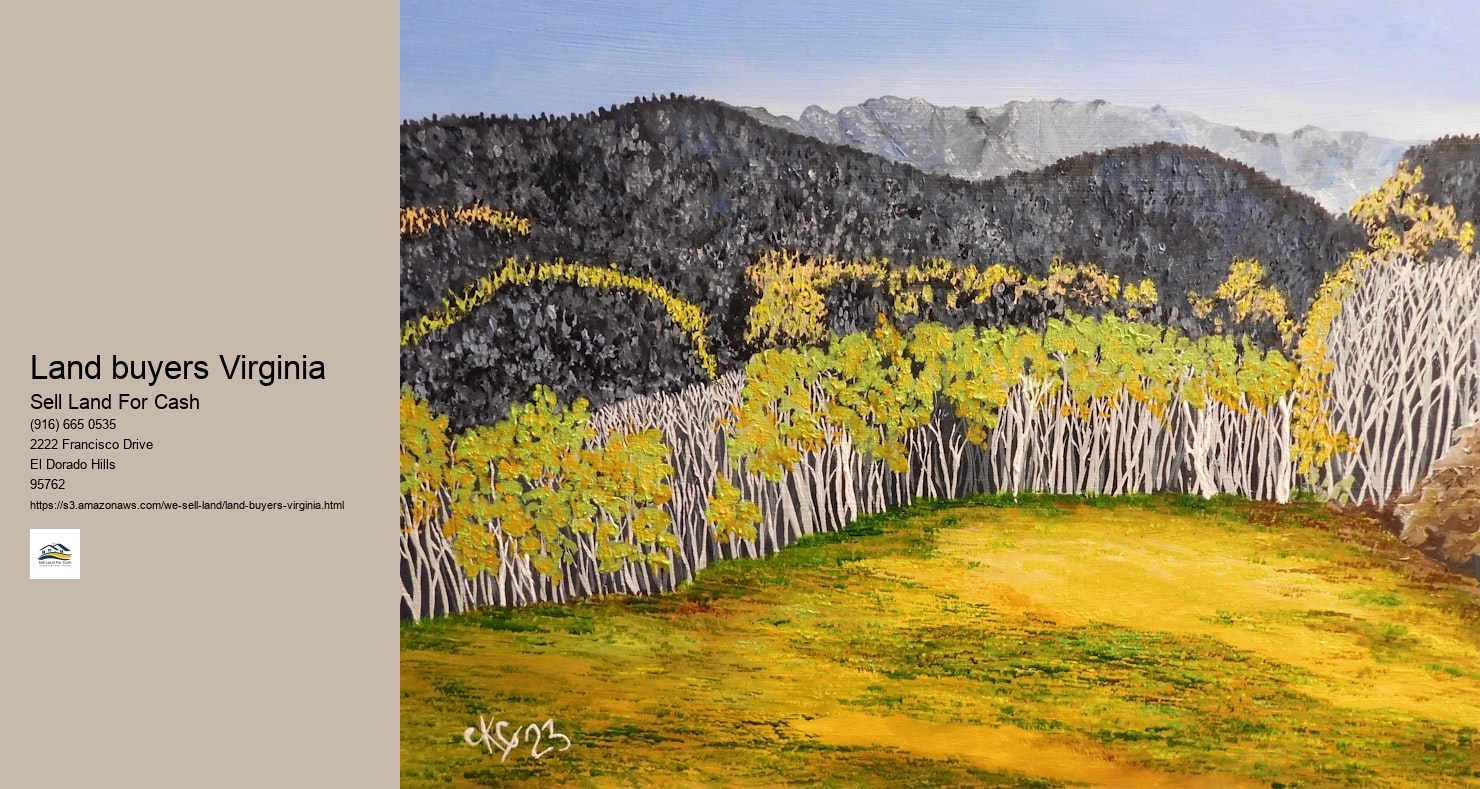 Land buyers Virginia