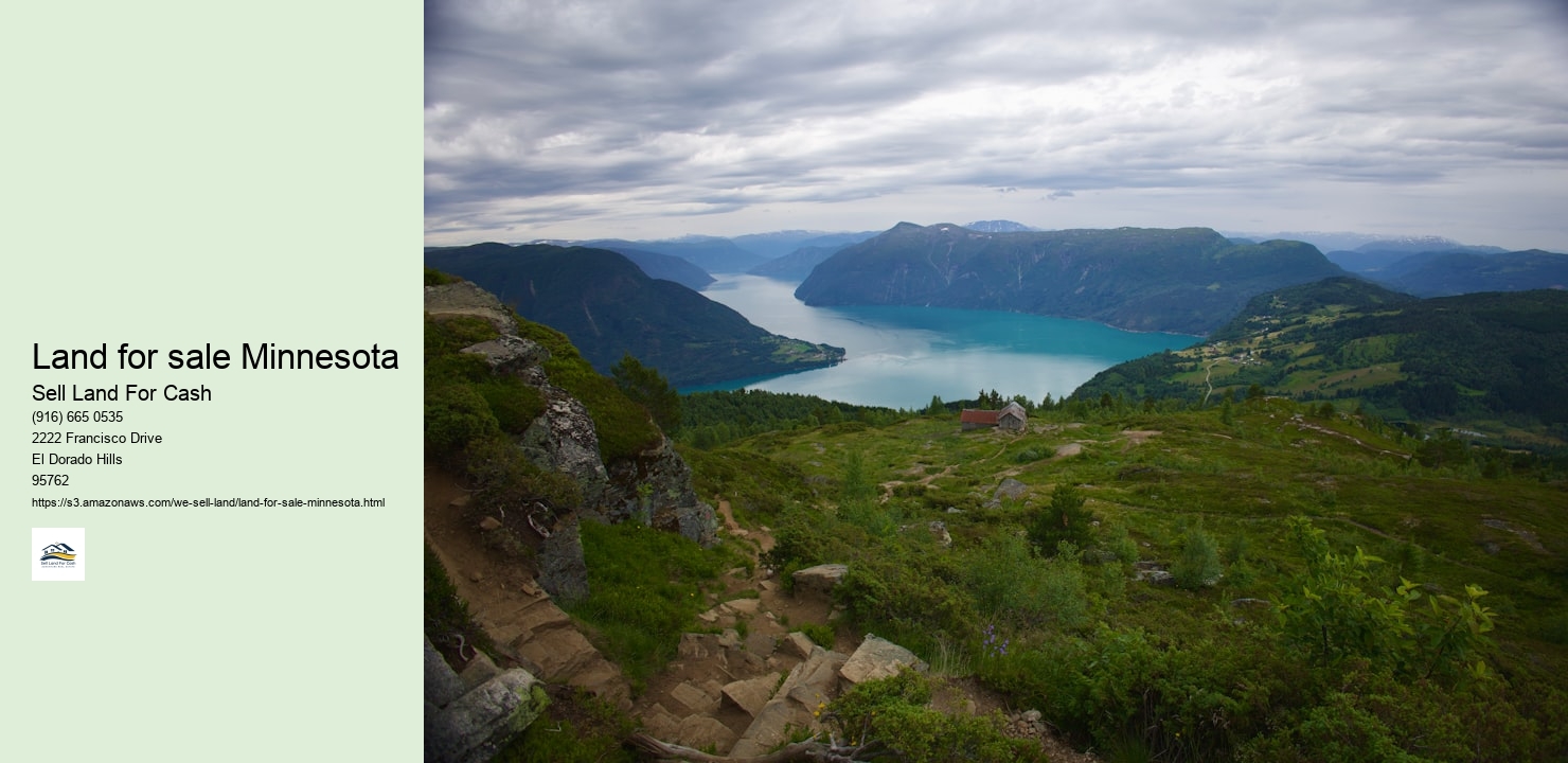 Land for sale Minnesota