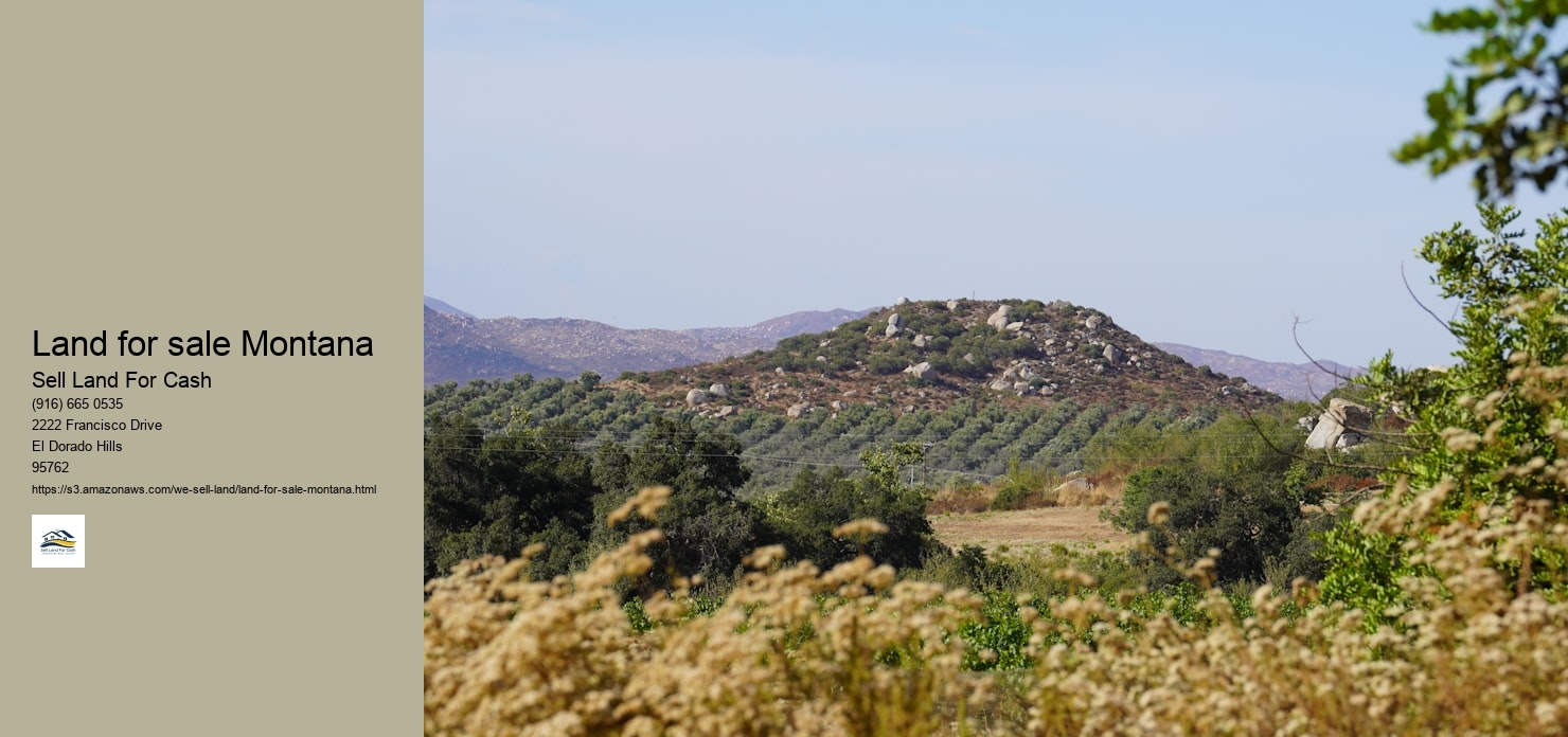 Land for sale Montana