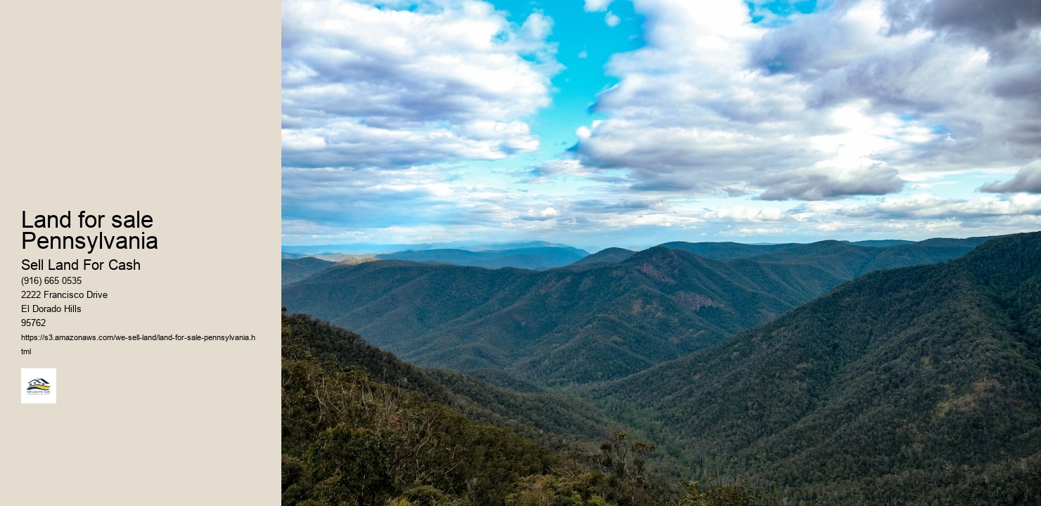 Land for sale Pennsylvania