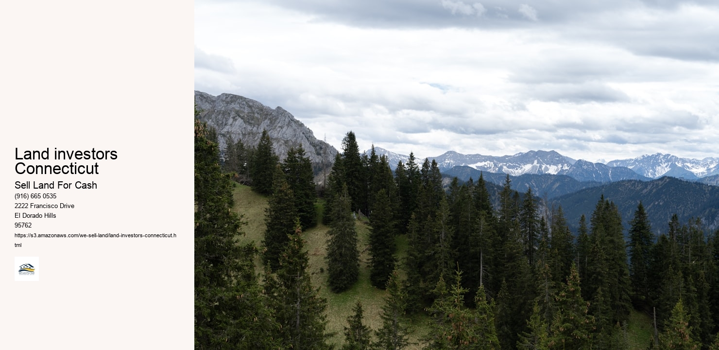 Land investors Connecticut