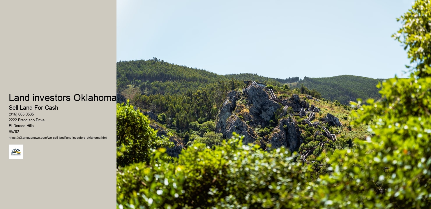 Land investors Oklahoma