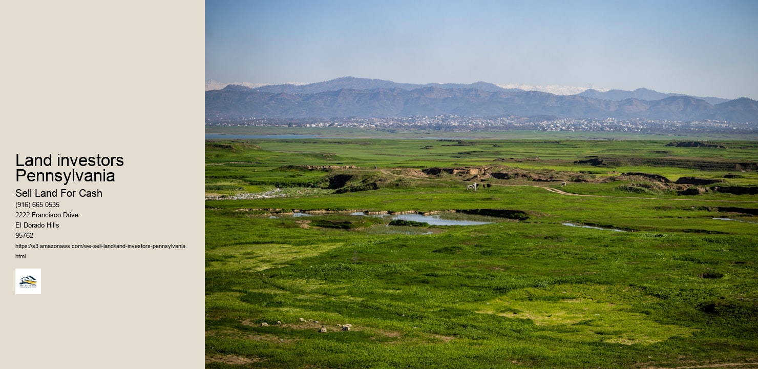 Land investors Pennsylvania