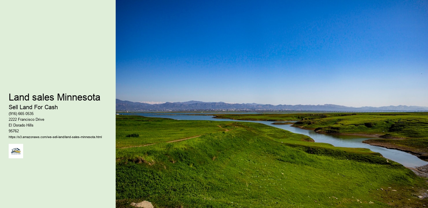 Land sales Minnesota