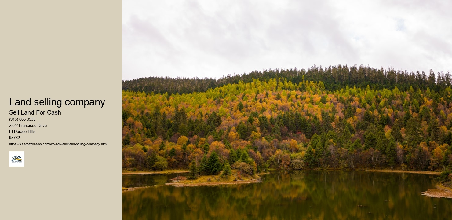 Land selling company