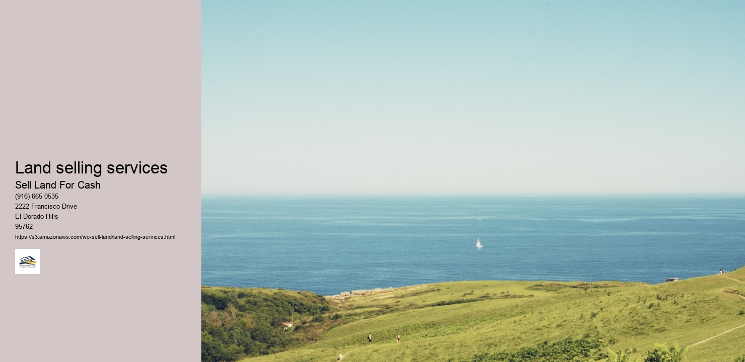 Land selling service