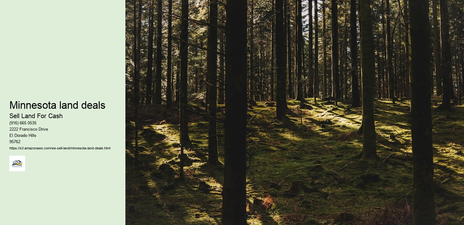 Minnesota land deals