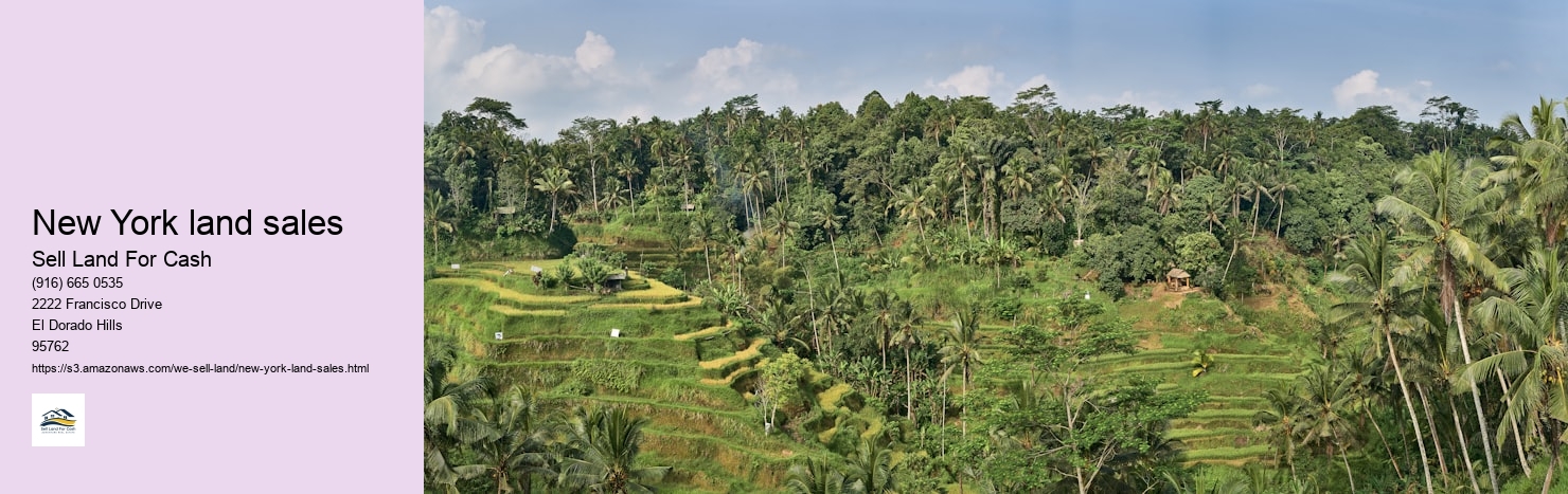 New York land sales