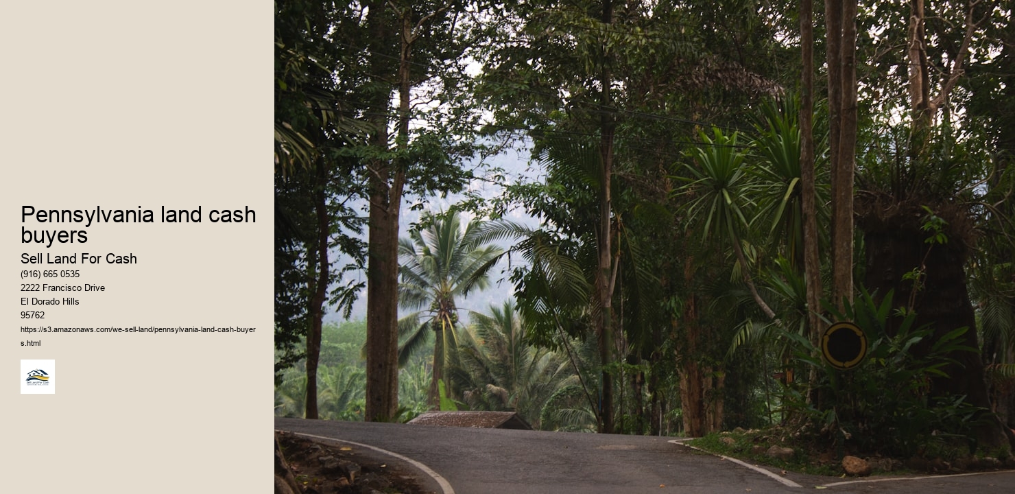 Pennsylvania land cash buyers