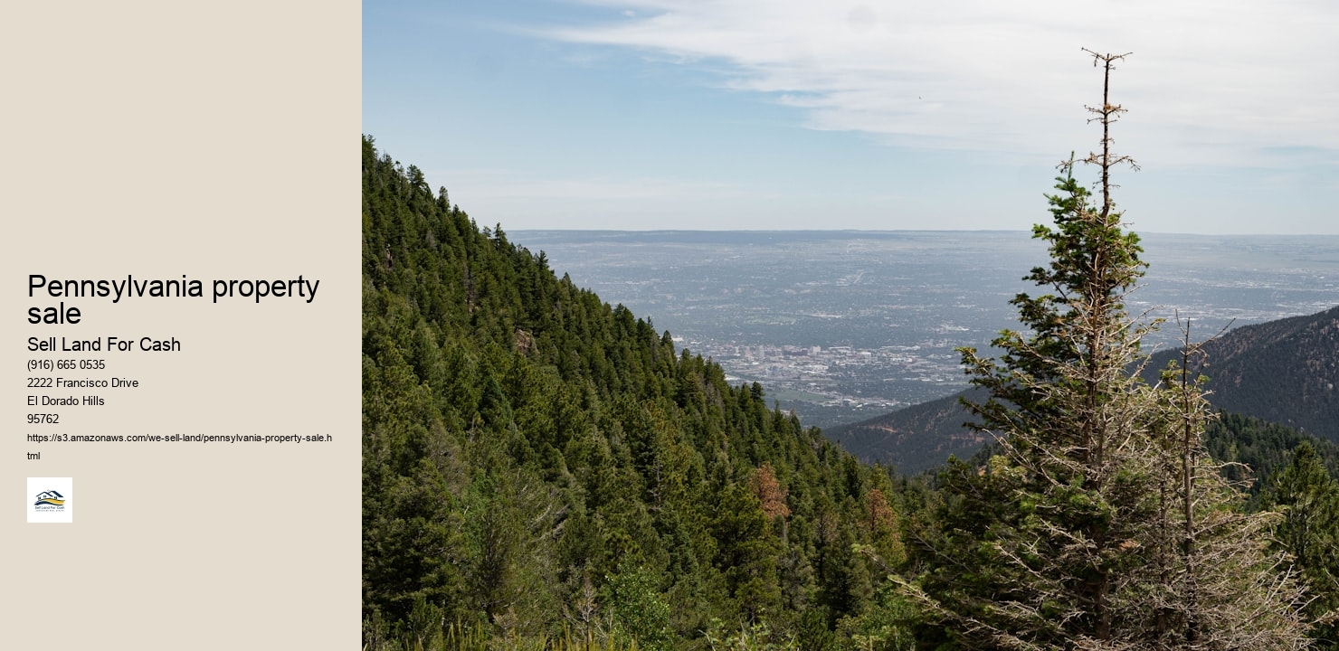 Pennsylvania property sale