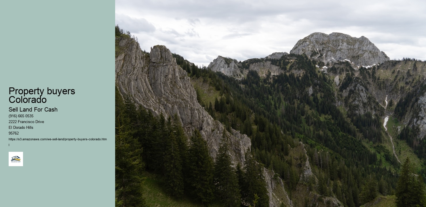 Property buyers Colorado