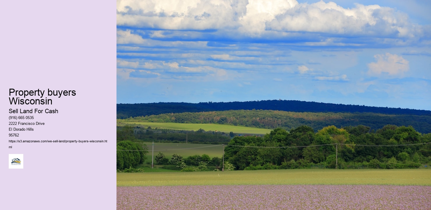 Property buyers Wisconsin
