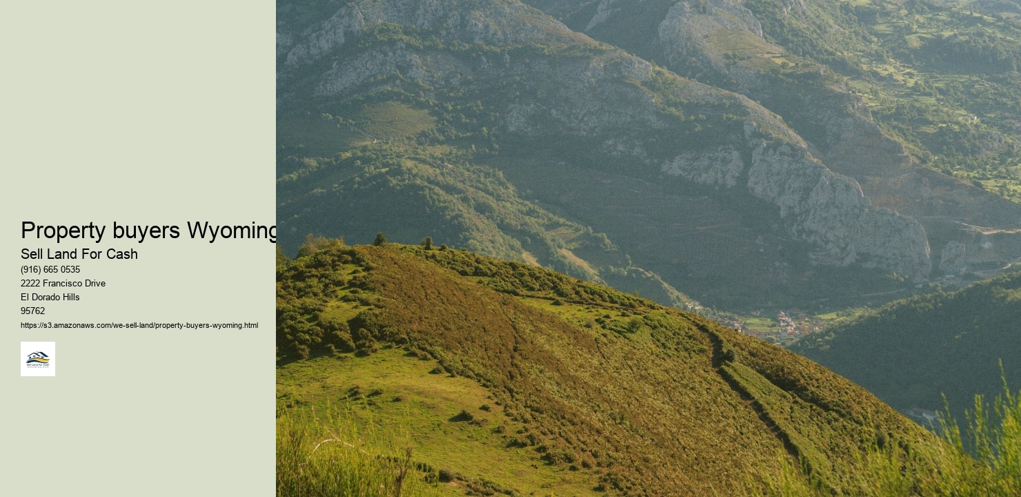 Property buyers Wyoming