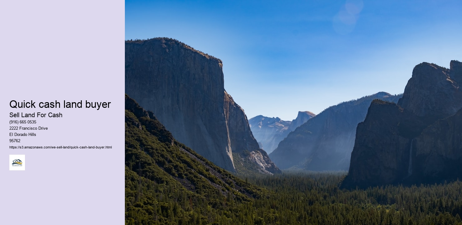 Quick cash land buyer