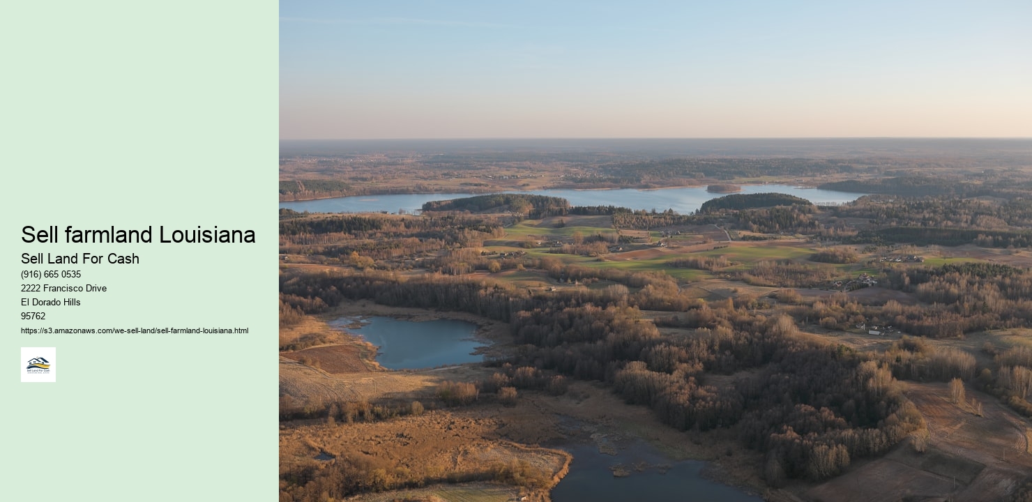 Sell farmland Louisiana
