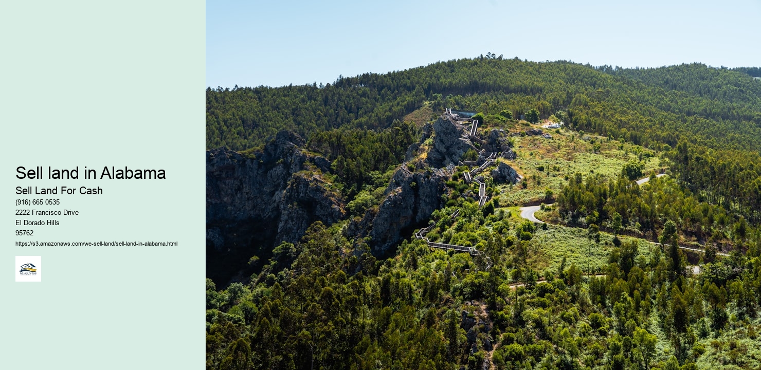 Sell land in Alabama