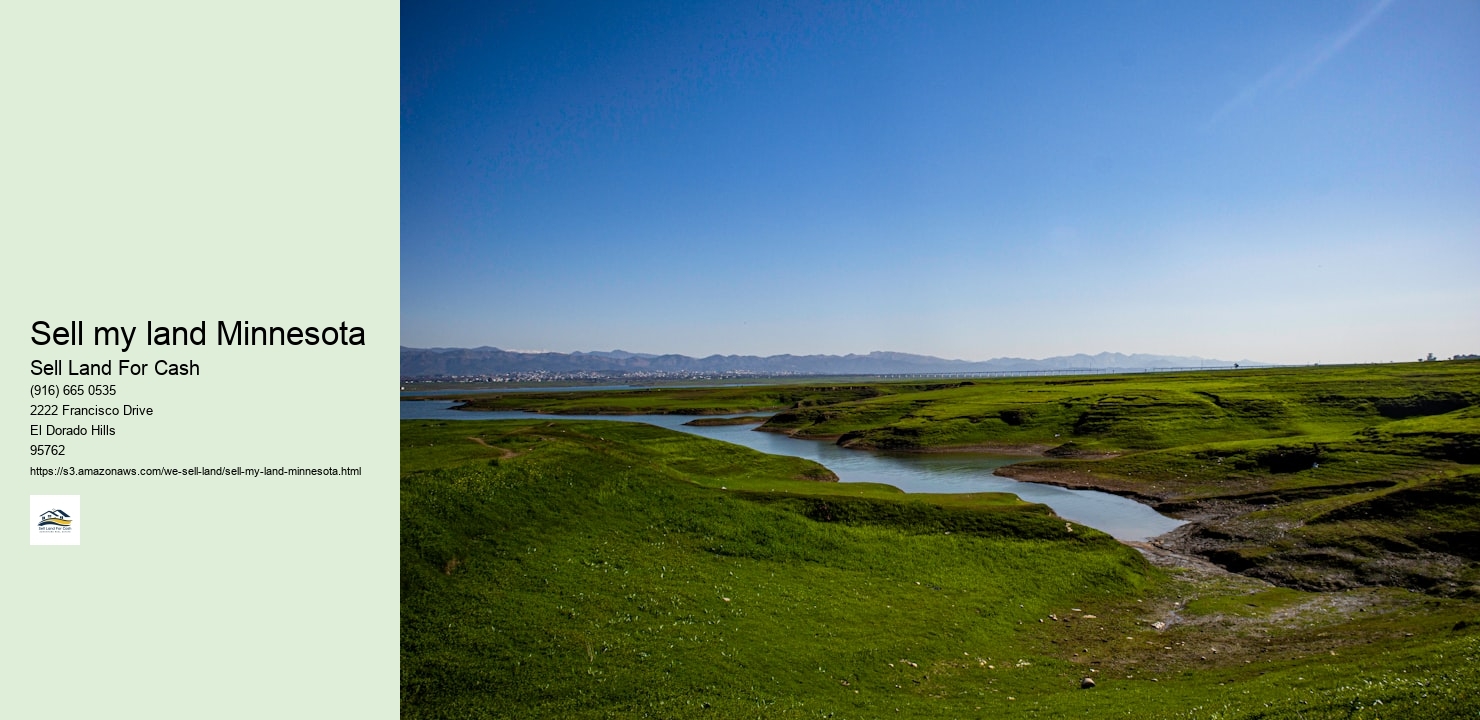 Sell my land Minnesota