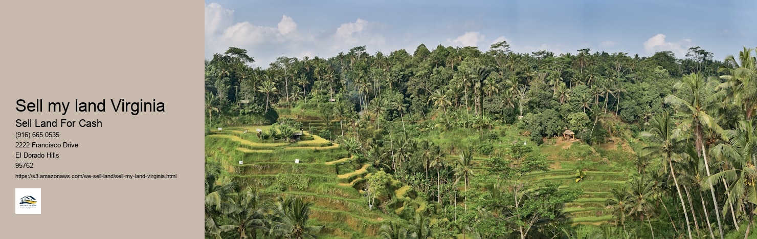 Sell my land Virginia