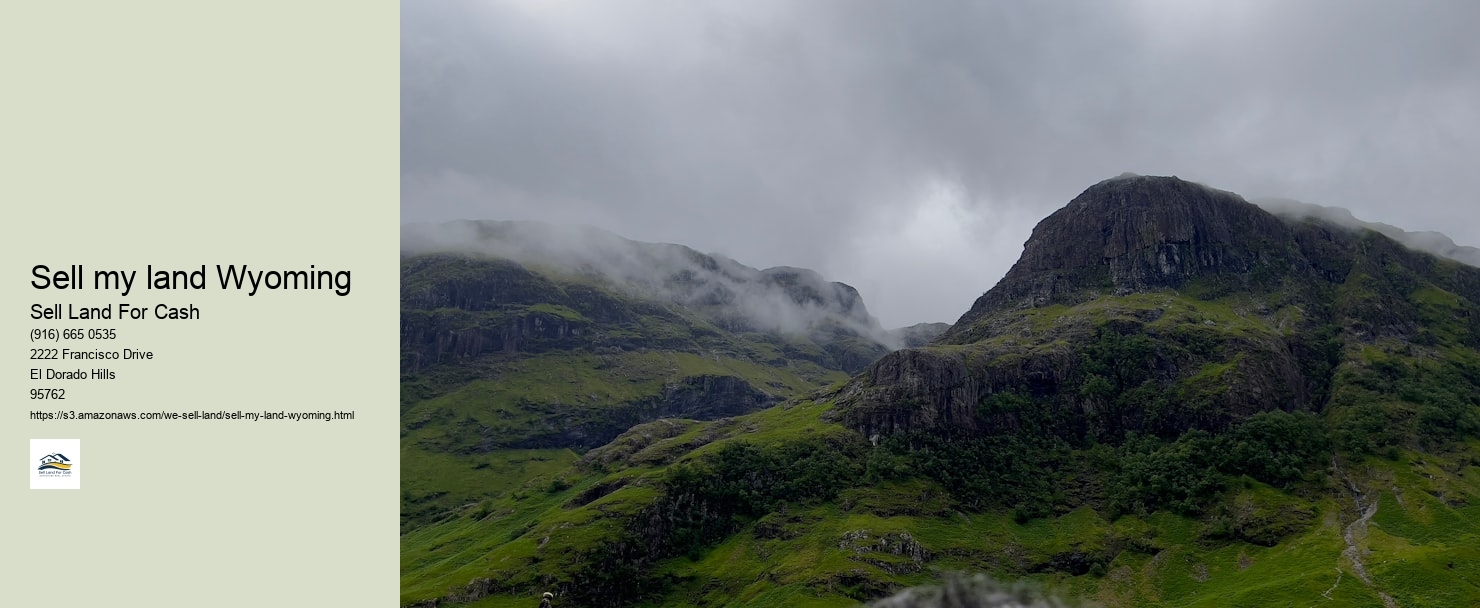 Sell my land Wyoming