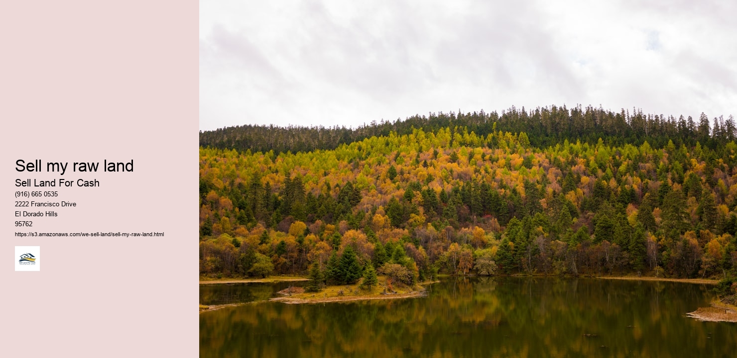 Sell my raw land