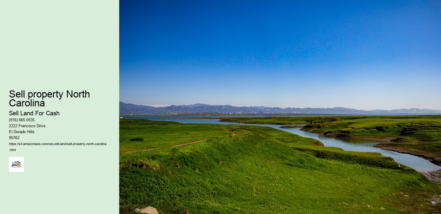 Sell property North Carolina