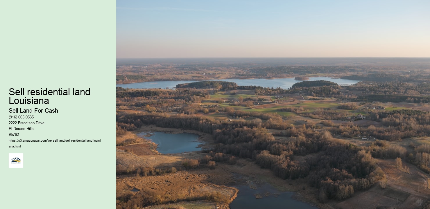 Sell residential land Florida