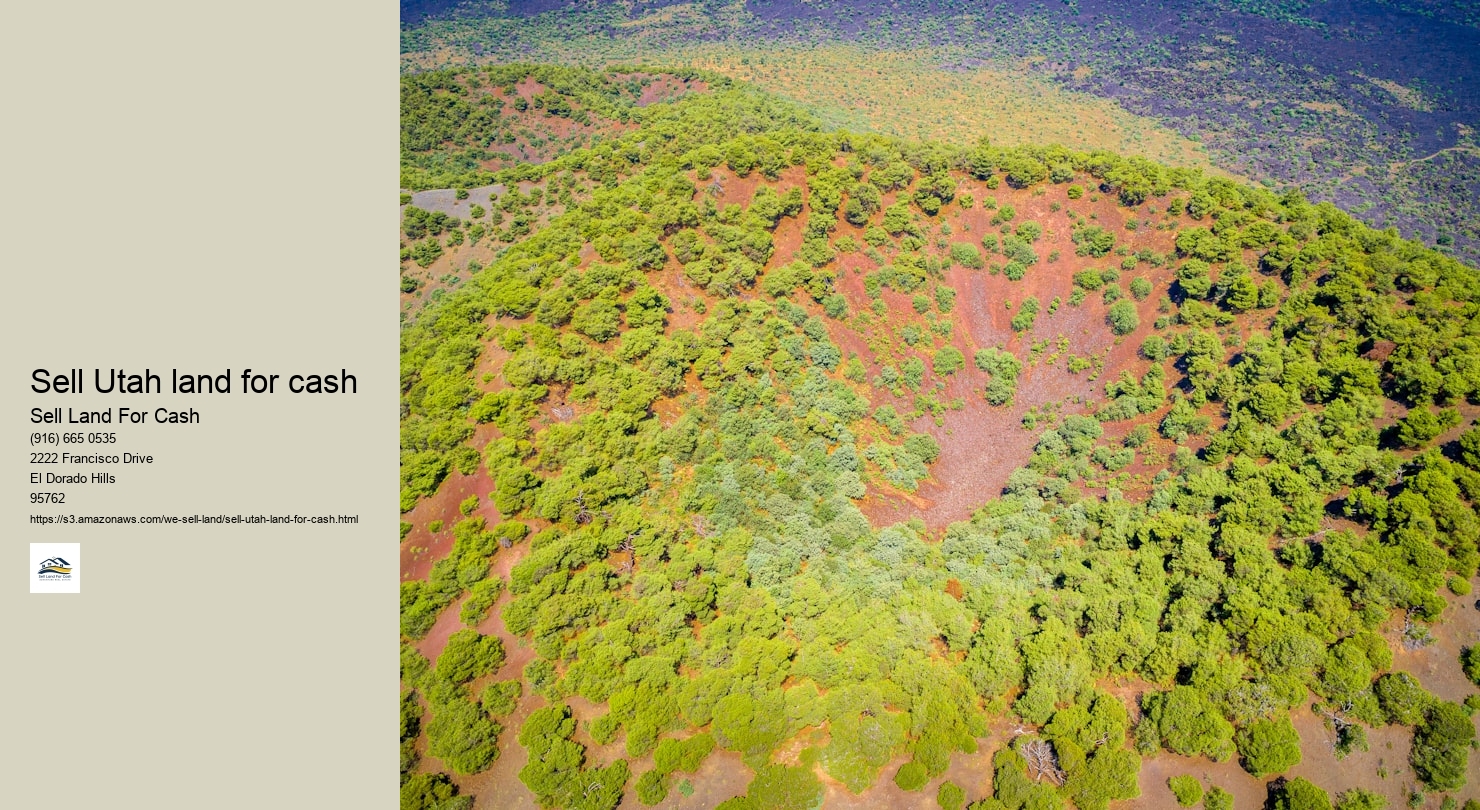 Sell Utah land for cash