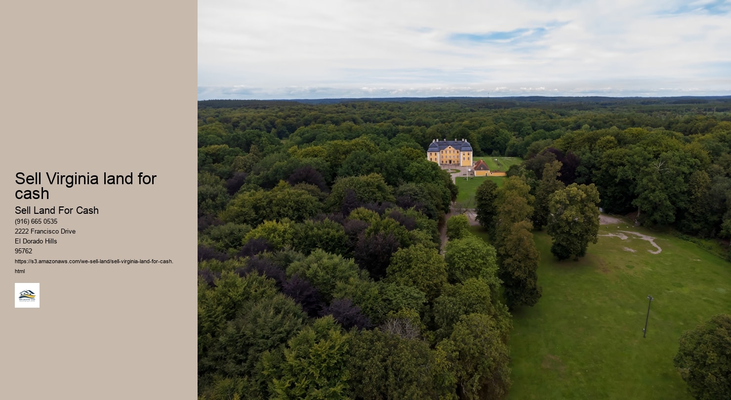 Sell Virginia land for cash