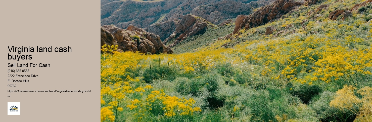 Virginia land cash buyers