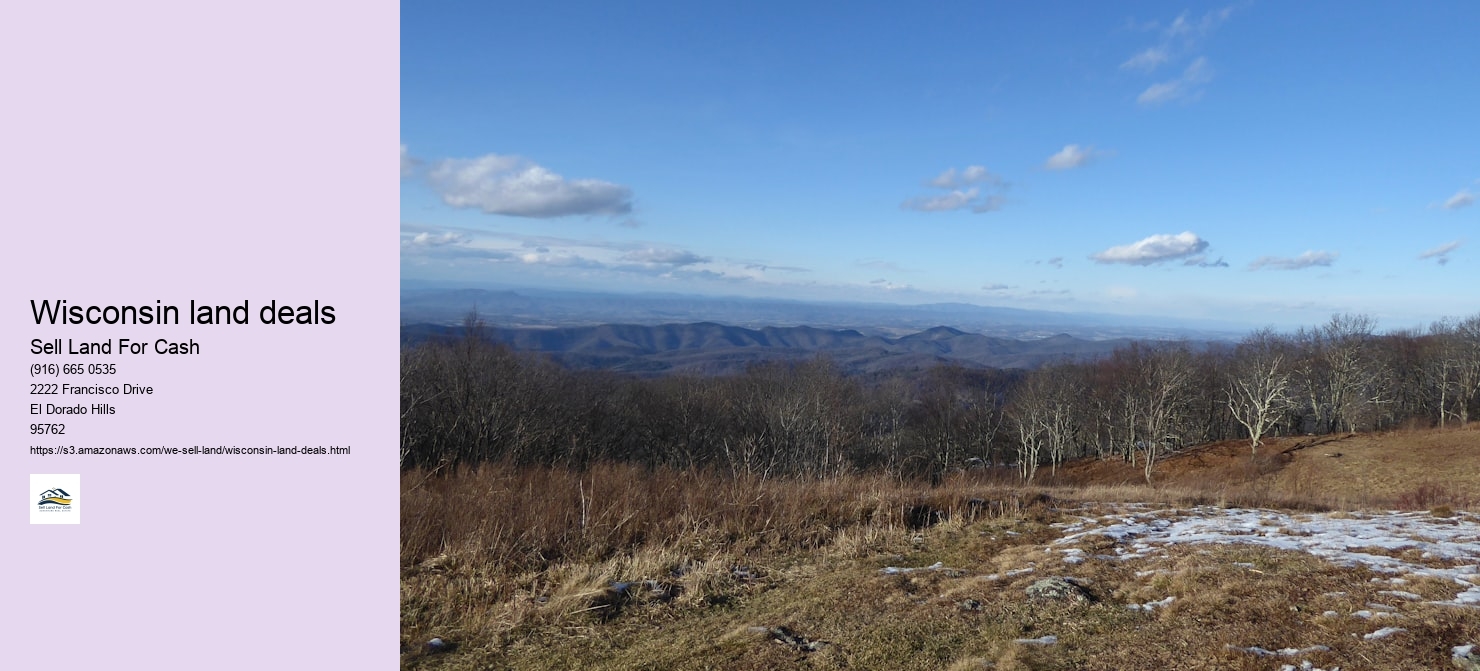 Wisconsin land deals