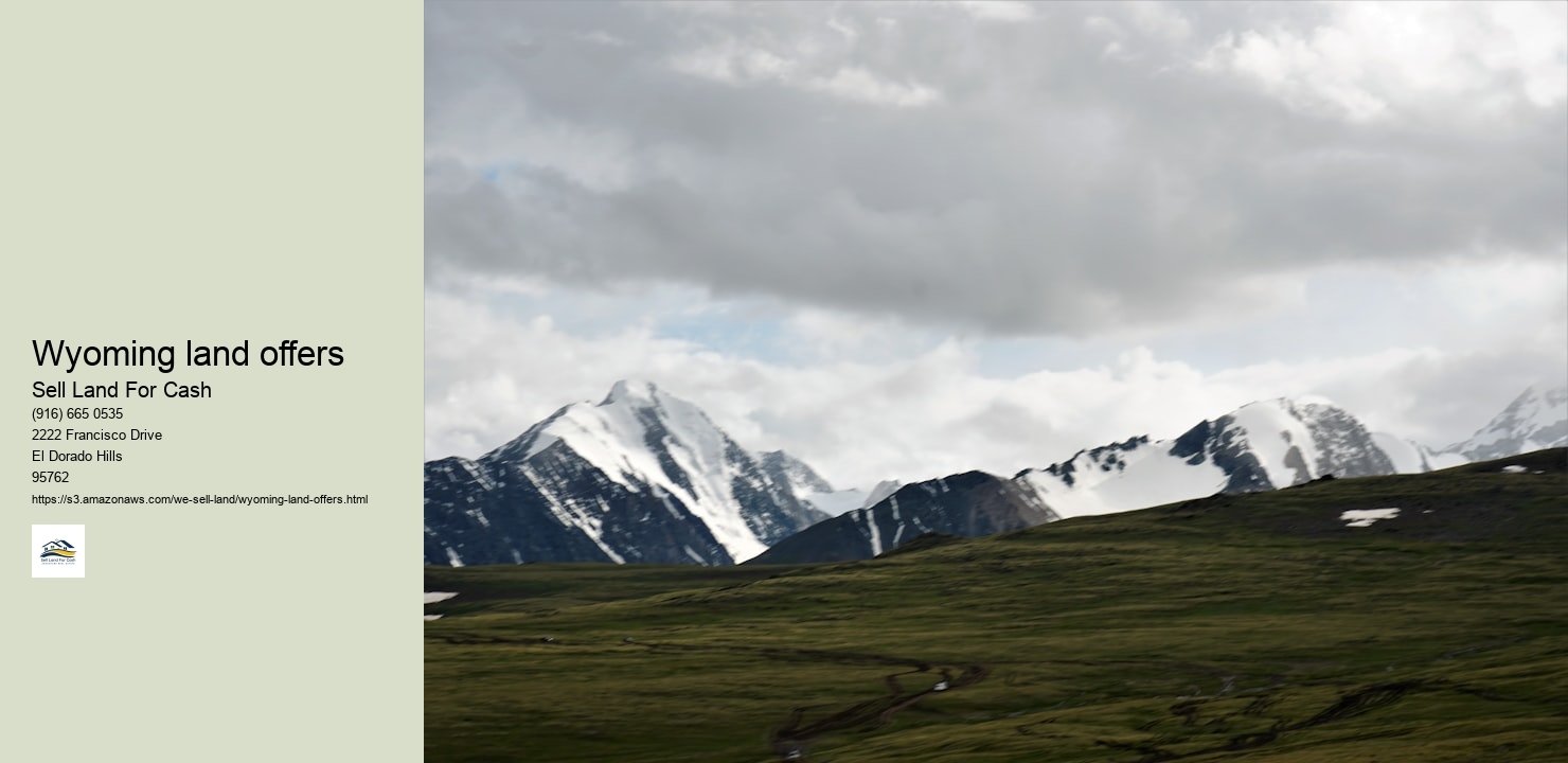 Wyoming land offers