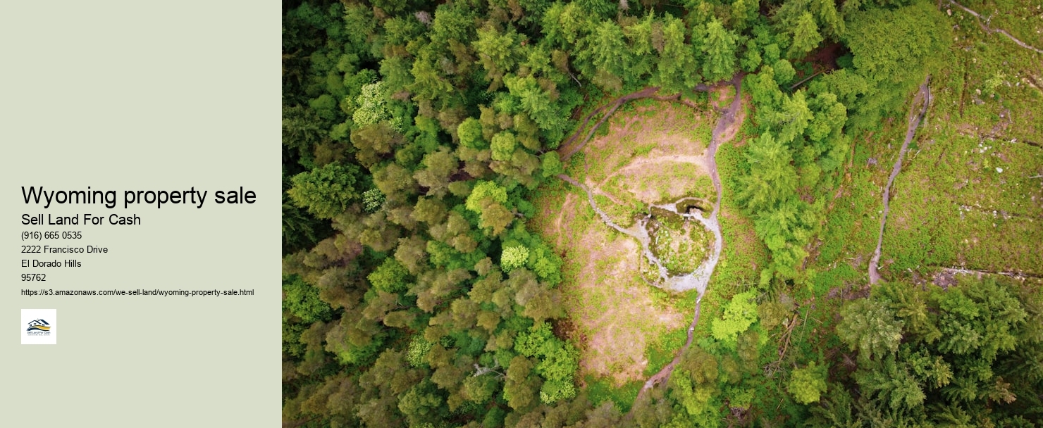 Wyoming property sale