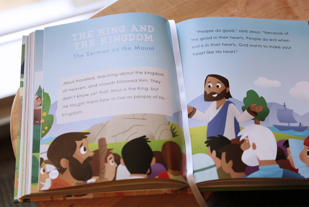 The King and the Kingdom from the Bible Storybook