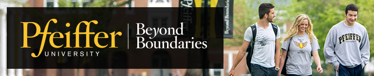Pfeiffer University Banner