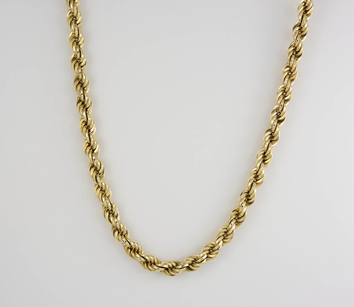 14k Yellow Gold Filled Rope Style Chain 