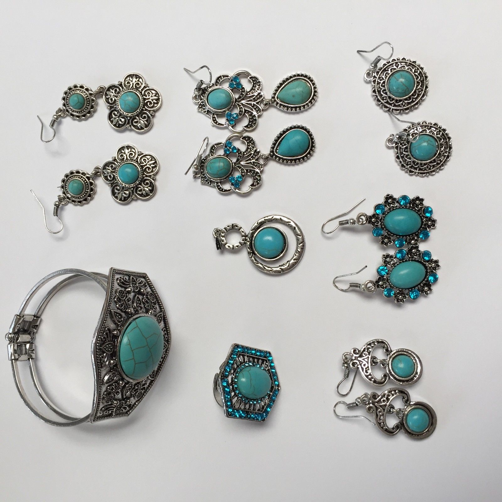 Chun's Fashion Faux Turquoise Sets