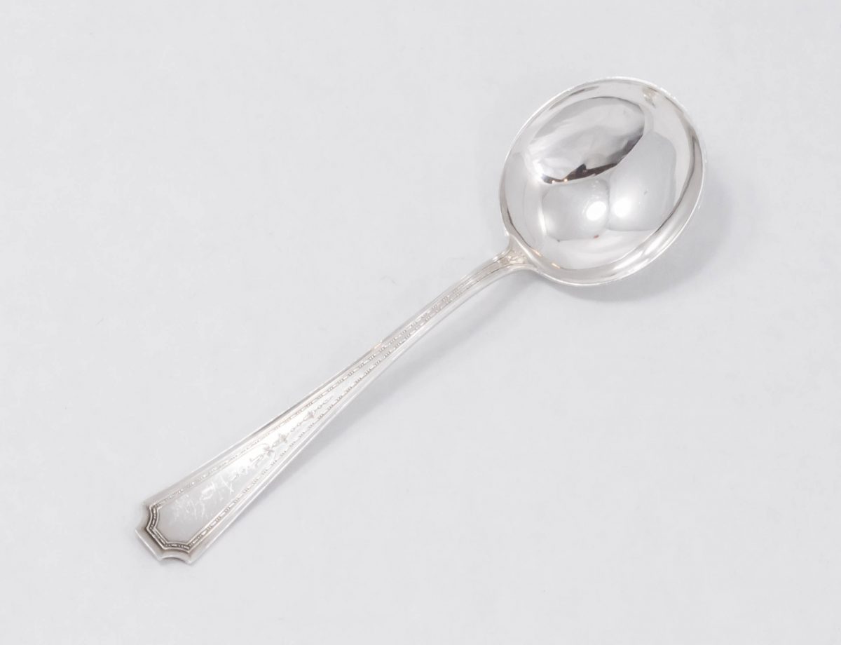 Colfax by Durgin Gorham Sterling Silver Bouillon Soup Spoons 5 1/4