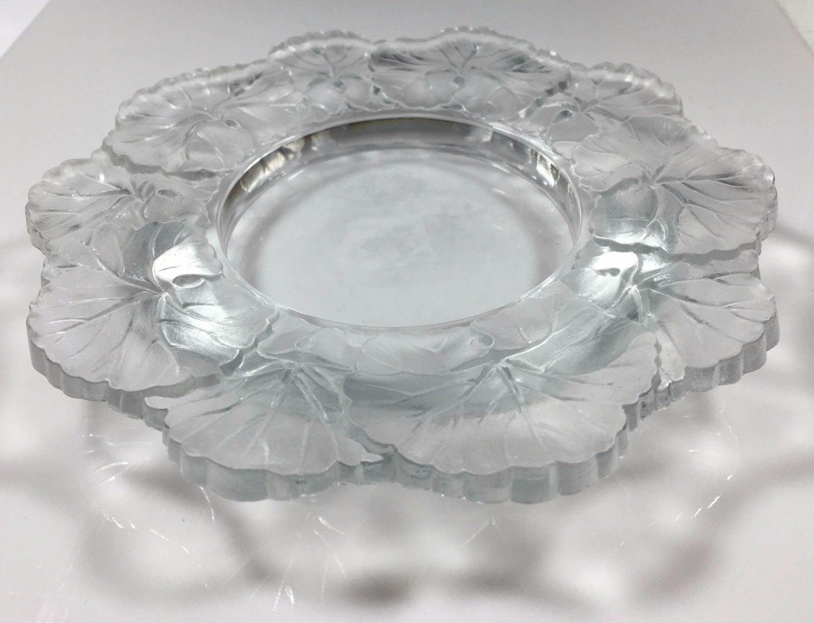 Lalique France Crystal Ashtray in Honfleur eBay