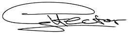 Gerald Hector Signature