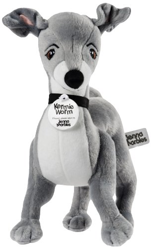 Jenna Marbles Kermie Worm Stuffed Animal Collectible Squeaker Toy