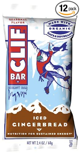 CLIF ENERGY BAR - Iced Gingerbread - (2.4 oz, 12 Count)