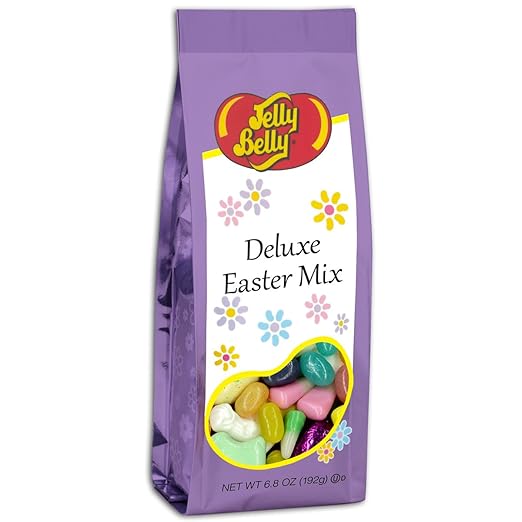 Jelly Belly Deluxe Easter Candy Mix 6.8 oz Gift Bag